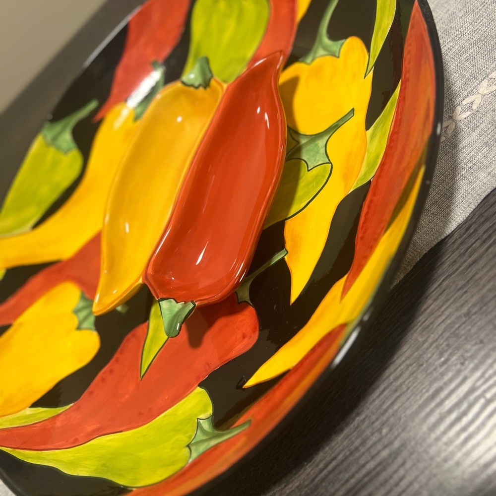 Chip/Dip Set (2 piece) Caliente